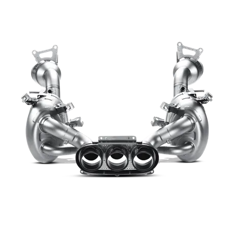 Akrapovic 10-15 Ferrari 458 Italia/458 Spyder Slip-On Line (Titanium) w/ Carbon Tips