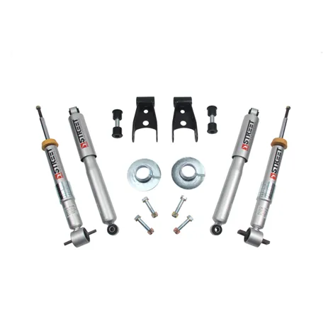 Belltech 15-17 Ford F-150 +1in to -3in Front 2in Rear Lowering Kit