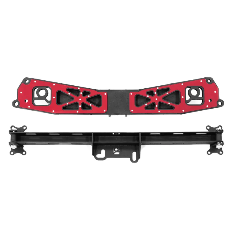 Innovative AWD Rear Diff Mount Kit - EG/DC (Standard - Black/Red)