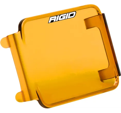 Rigid Industries Protective Polycarbonate Cover - Dually/D2 - Yellow