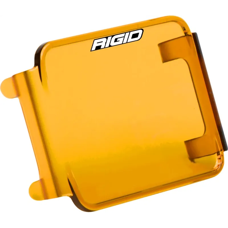 Rigid Industries Protective Polycarbonate Cover - Dually/D2 - Yellow