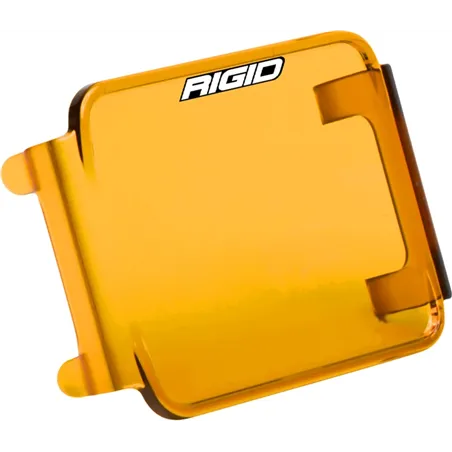 Rigid Industries Protective Polycarbonate Cover - Dually/D2 - Yellow