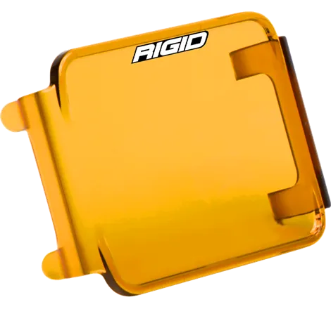 Rigid Industries Protective Polycarbonate Cover - Dually/D2 - Yellow