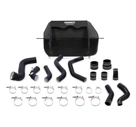 Mishimoto 2011-2014 Ford F-150 EcoBoost Black Intercooler w/ Black Pipes