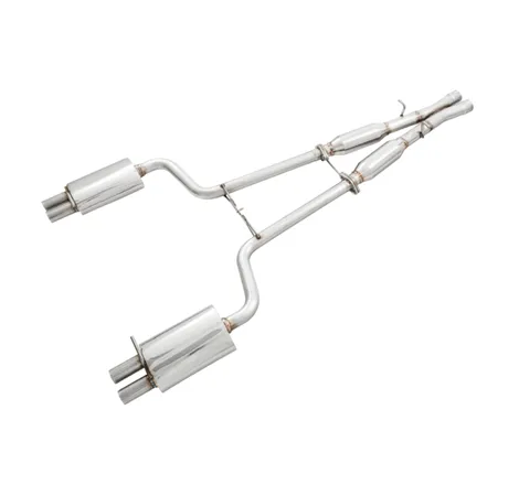 AWE Tuning Audi B7 S4 Touring Edition Exhaust - Polished Silver Tips