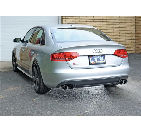 AWE Tuning Audi B8 / B8.5 S4 3.0T Touring Edition Exhaust - Chrome Silver Tips (90mm)