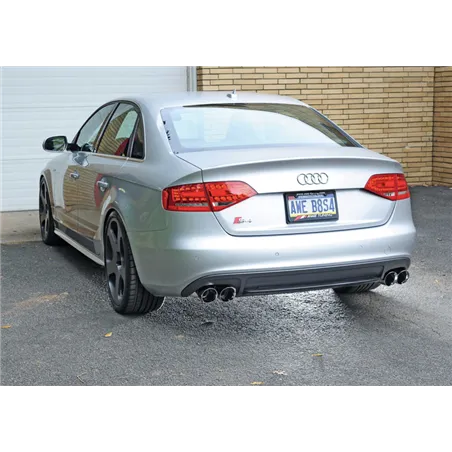 AWE Tuning Audi B8 / B8.5 S4 3.0T Touring Edition Exhaust - Chrome Silver Tips (90mm)