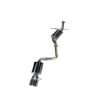 AWE Tuning Audi B8 A5 2.0T Touring Edition Single Outlet Exhaust - Diamond Black Tips