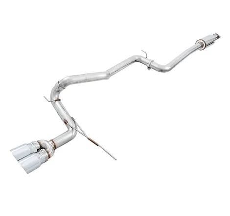 AWE Tuning Ford Focus ST Track Edition Cat-back Exhaust - Chrome Silver Tips