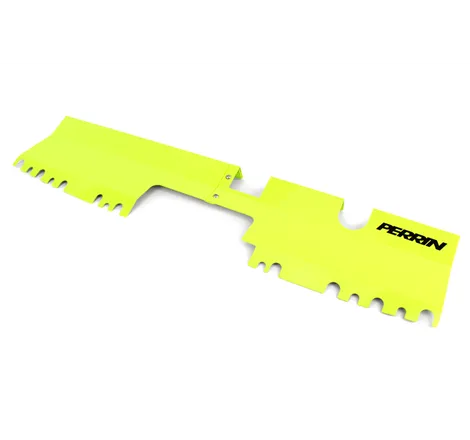 Perrin 15-21 WRX/STI Radiator Shroud (With/Without OEM Intake Scoop) - Neon Yellow