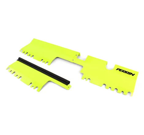 Perrin 15-21 WRX/STI Radiator Shroud (With/Without OEM Intake Scoop) - Neon Yellow