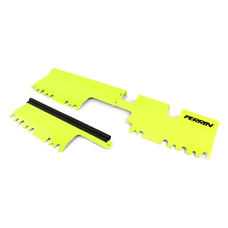 Perrin 15-21 WRX/STI Radiator Shroud (With/Without OEM Intake Scoop) - Neon Yellow