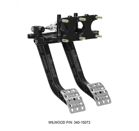 Wilwood Adjustable-Trubar Dual Pedal - Brake / Clutch - Rev. Swing Mount - 5.1:1