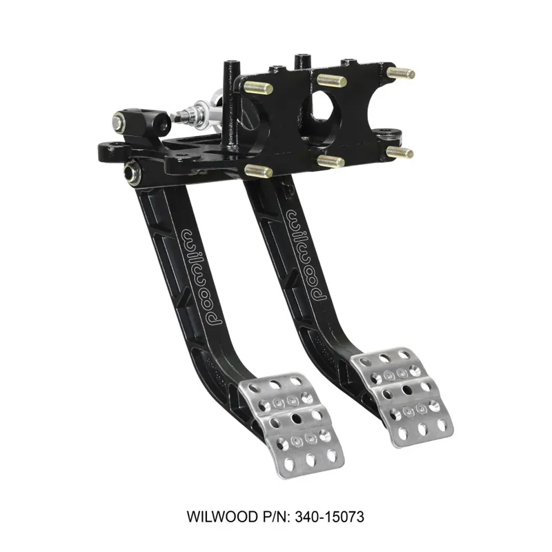 Wilwood Adjustable-Trubar Dual Pedal - Brake / Clutch - Rev. Swing Mount - 5.1:1