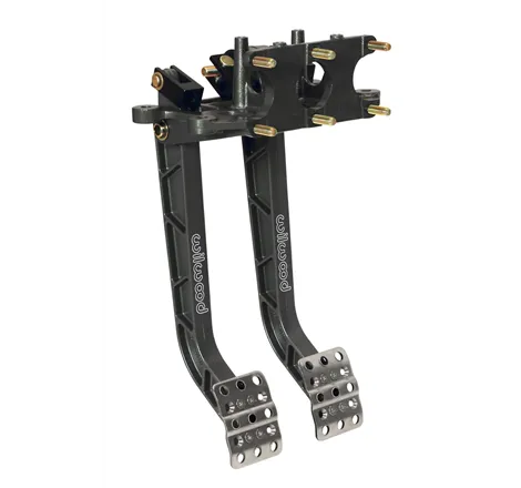 Wilwood Adjustable Dual Pedal - Brake / Clutch - Rev. Swing Mount - 6.25:1