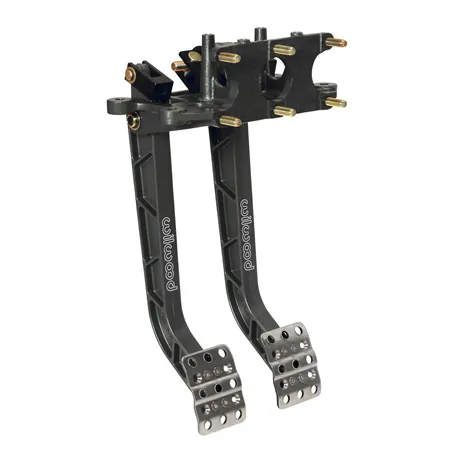 Wilwood Adjustable Dual Pedal - Brake / Clutch - Rev. Swing Mount - 6.25:1