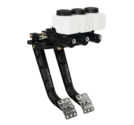 Wilwood Adjustable Dual Pedal - Brake / Clutch - Rev. Swing Mount - 6.25:1