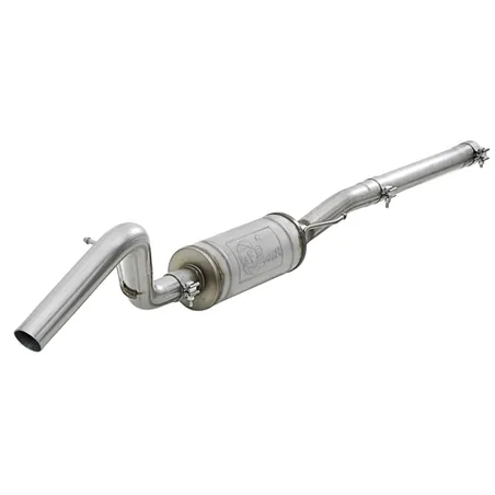 aFe MACH Force-Xp 2.5in 409 SS Mid-Pipe w/ Muffler 2007+ Jeep Wrangler (JK) V6 3.6L/3.8L