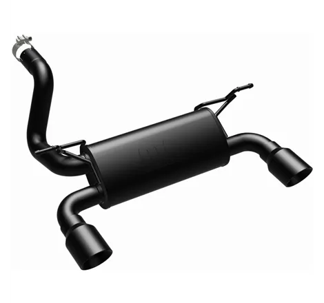 MagnaFlow 2018+ Jeep Wrangler 3.6L Dual Black Tip Axle-Back Exhaust