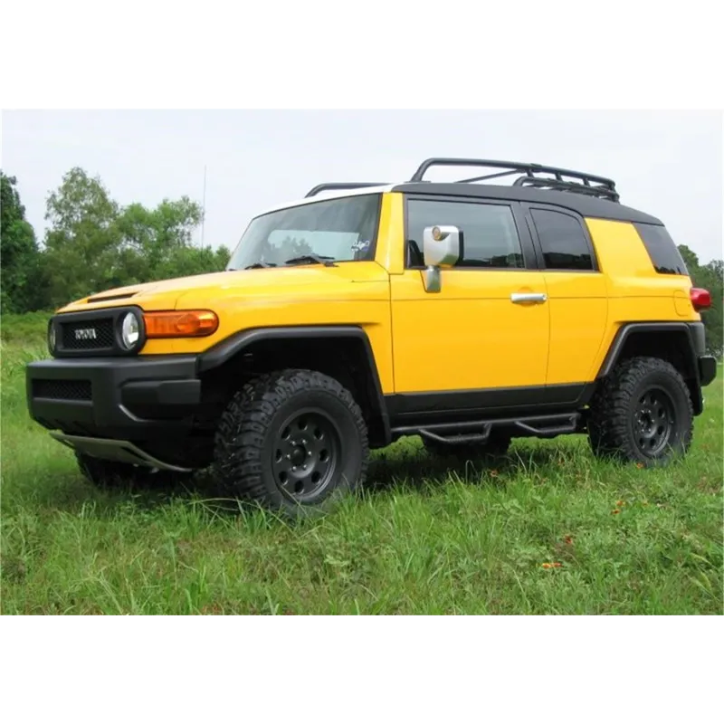 N-Fab Nerf Step 06-17 Toyota FJ Cruiser SUV 4 Door - Tex. Black - W2W - 2in