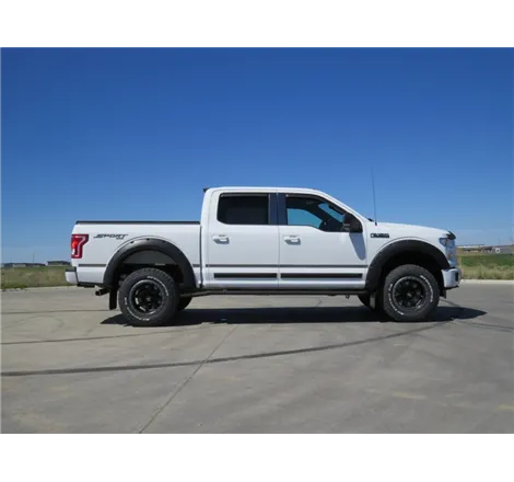 EGR 2018 Ford F-150 Bolt-On Look Fender Flares - Set - Black Matte