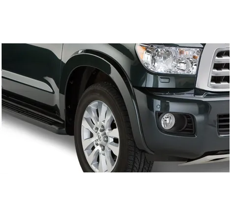 Bushwacker 08-15 Toyota Sequoia OE Style Flares 4pc Fits w/ Factory Mudflap - Black