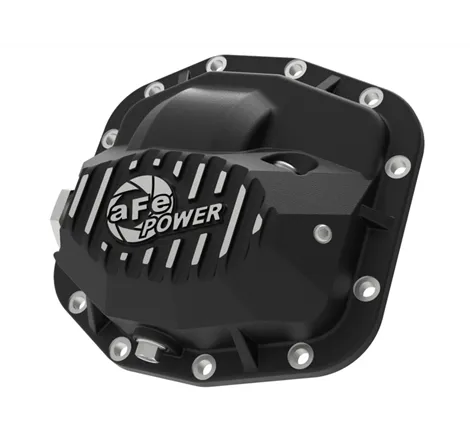 aFe Pro Series Front Differential Cover Black 2018+ Jeep Wrangler (JL) V6 3.6L (Dana M186)