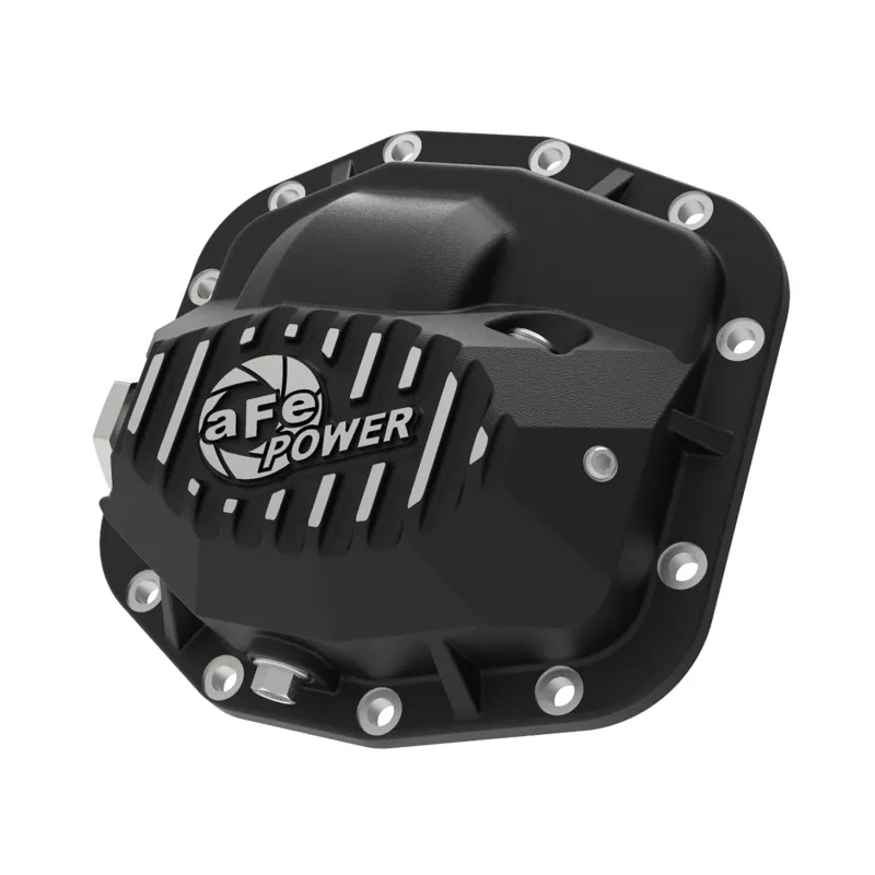 aFe Pro Series Front Differential Cover Black 2018+ Jeep Wrangler (JL) V6 3.6L (Dana M186)