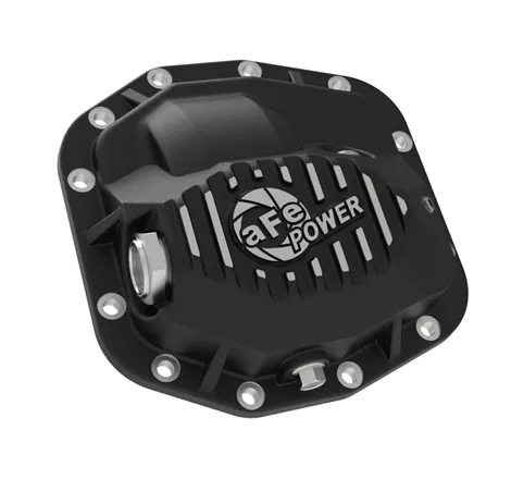 aFe Pro Series Front Differential Cover Black 2018+ Jeep Wrangler (JL) V6 3.6L (Dana M186)