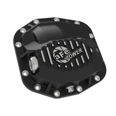 aFe Pro Series Front Differential Cover Black 2018+ Jeep Wrangler (JL) V6 3.6L (Dana M186)