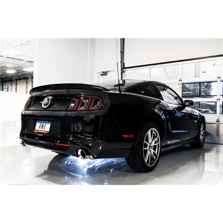 AWE Tuning S197 Mustang GT Axle-back Exhaust - Touring Edition (Chrome Silver Tips)