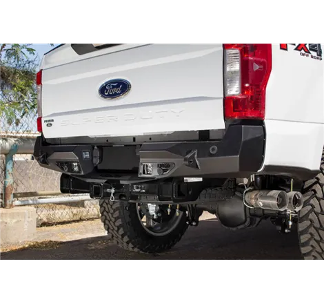 Addictive Desert Designs 17-18 Ford F-250 Raptor Stealth Fighter Rear Bumper w/ Backup Sensor Cutout