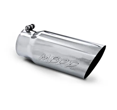 MBRP Universal Tip 5 O.D. Angled Single Walled 4 inlet 12 length