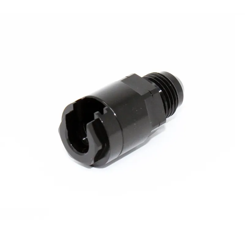 Torque Solution Locking Quick Disconnect Adapter Fitting: 3/8in SAE to -8AN Male Flare