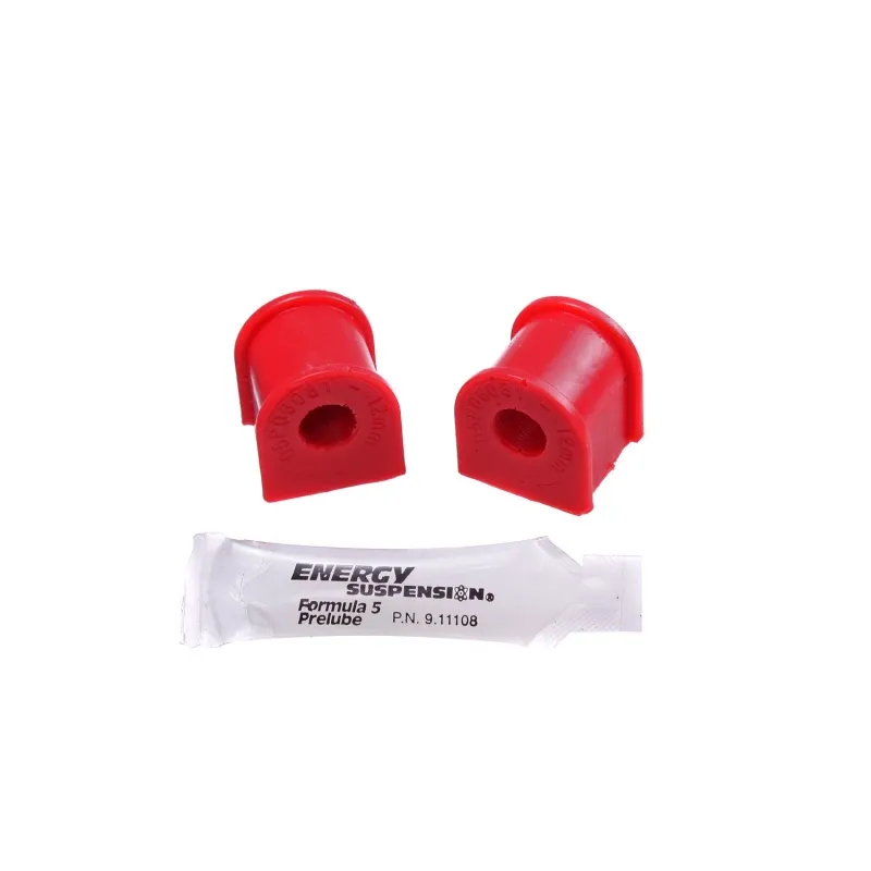 Energy Suspension 06-11 Honda Civic (Excl Si) 12mm Rear Sway Bar Bushings - Red