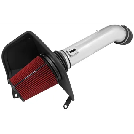 Spectre 16-17 GM 2500HD/3500HD V8-6.0L F/I Air Intake Kit - Polished w/Red Filter