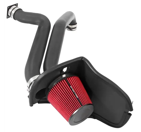 Spectre 97-06 Jeep Wrangler L6-4.0L F/I Air Intake Kit - Tex. Black w/Red Filter