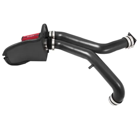 Spectre 97-06 Jeep Wrangler L6-4.0L F/I Air Intake Kit - Tex. Black w/Red Filter