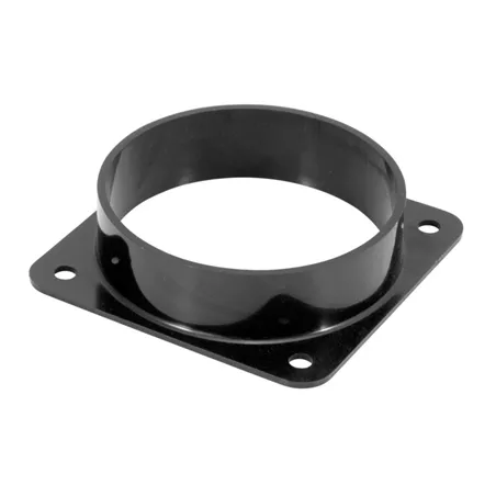 Spectre Intake Tube/Duct Mounting Plate (ABS) 4in. OD