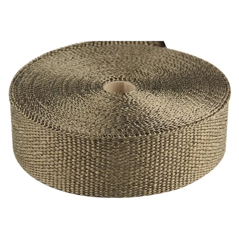 Torque Solution Exhaust Wrap Universal 2inx25ft - Volcanic Rock