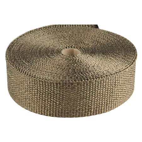 Torque Solution Exhaust Wrap Universal 2inx25ft - Volcanic Rock