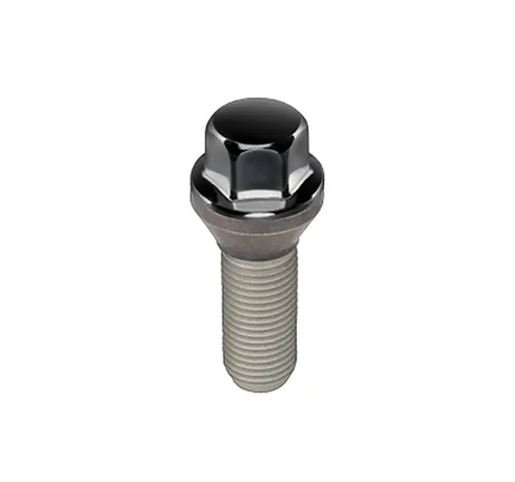 McGard Hex Lug Bolt (Cone Seat) M14X1.25 / 17mm Hex / 27.5mm Shank Length (Box of 50) - Black