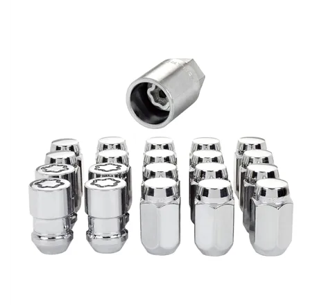 McGard 5 Lug Hex Install Kit (Clamshell) w/Locks (Cone Seat Nut) 1/2-20 / 13/16 Hex - Chrome