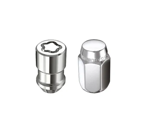 McGard 6 Lug Hex Install Kit w/Locks (Cone Seat Nut) 1/2-20 / 13/16 Hex / 1.5in. Length - Chrome