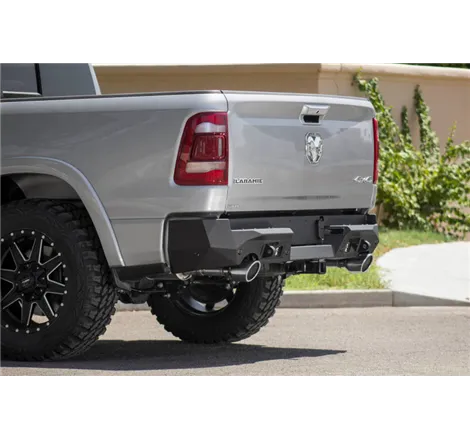 Addictive Desert Designs 2019 Ram 1500 Hammer Stealth Fighter Rear Bumper w/ 6 Sensor Cutouts