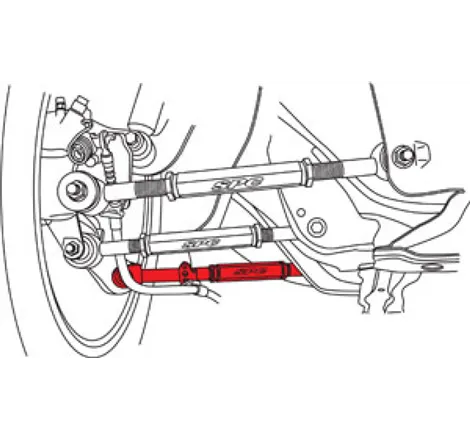 SPC Performance 04-08 Acura TL / TSX Lower Setback Control Arm