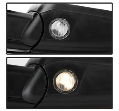 xTune 07-14 Ford F-150 Heated Amber Seq LED Signal OEM Pwr Mirrors (Pair) (MIR-03FF07-G2-PW-RAM-SET)