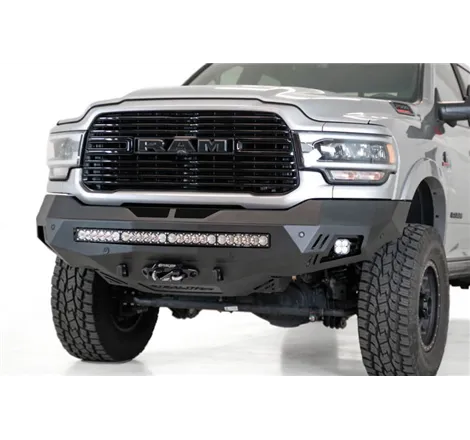 Addictive Desert Designs 19-20 RAM 2500/3500 Hammer Black Stealth Fighter Front Bumper