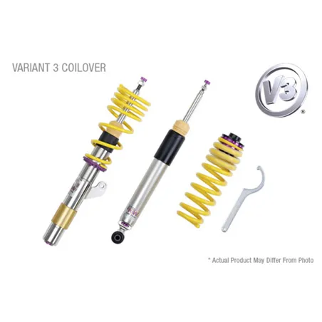 KW Coilover Kit V3 2015+ Mercedes C-Class (W205) Sedan 4Matic (AWD) w/ Electronic Dampers