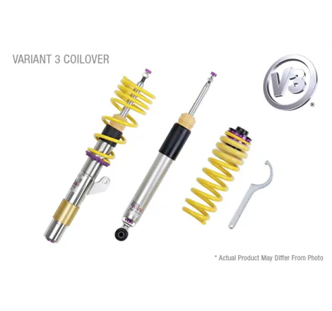 KW Coilover Kit V3 2015+ Mercedes C-Class (W205) Sedan 4Matic (AWD) w/ Electronic Dampers